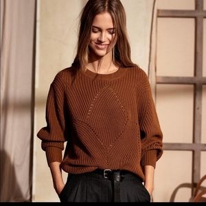 WILFRED Merino Wool Serment Knit Sweater
